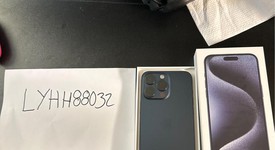 Mint
													Apple iPhone 15 Pro Max - T-Mobile, Blue, 256 GB, A2849, photo 1 of 6