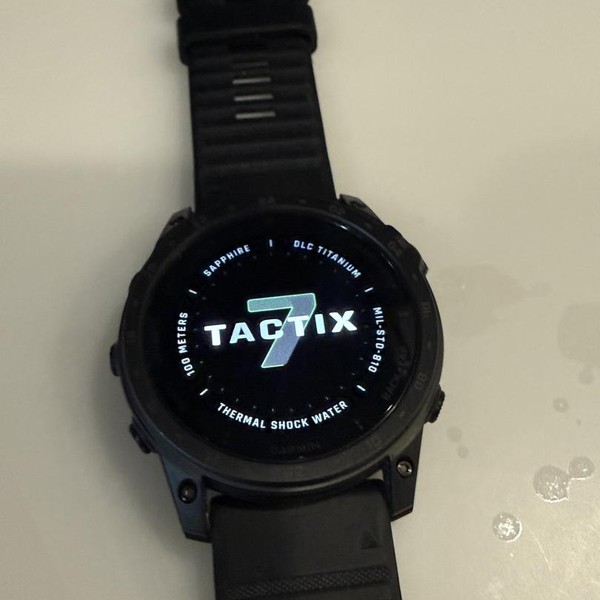 Garmin tactix 7 - Black, Amoled