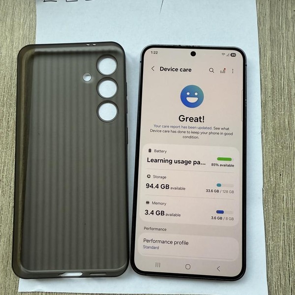 Samsung Galaxy S24 - T-Mobile, 128 GB, Gray, 8 GB, SM-S921U