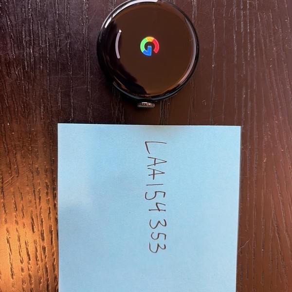 Google Pixel Watch 3 - Wi-Fi, Black, 41mm, Wi-Fi