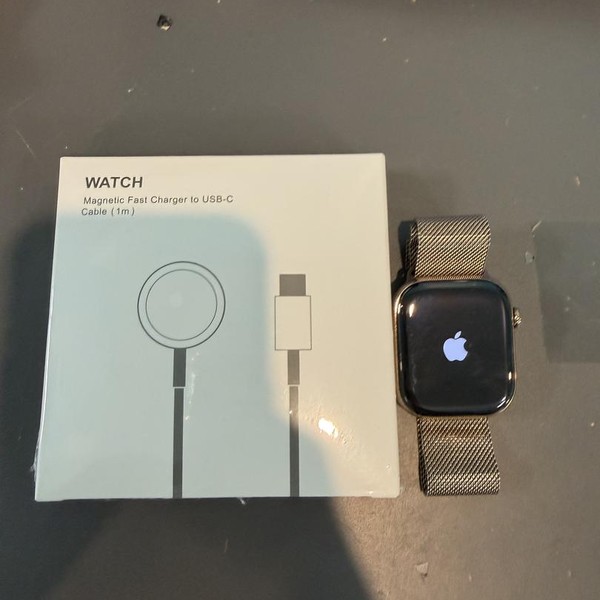 Apple Watch Series 11 46mm - Unlocked, Gold, A3337 - Cellular, Titanium