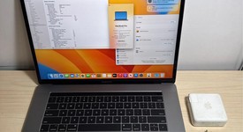 Good
													MacBook Pro 2018 (With Touch Bar) - 15" - I7, Gray, 256 GB, 16 GB, photo 1 of 11