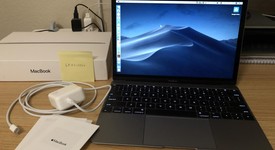 Mint
													Macbook Retina 2017 - 12" - Gray, 256 GB, 8 GB, photo 1 of 7