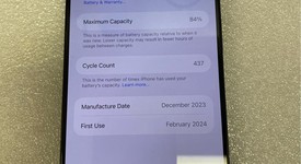 Good
													Apple iPhone 15 Pro Max - Unlocked, Black, 256 GB, A2849, photo 6 of 6