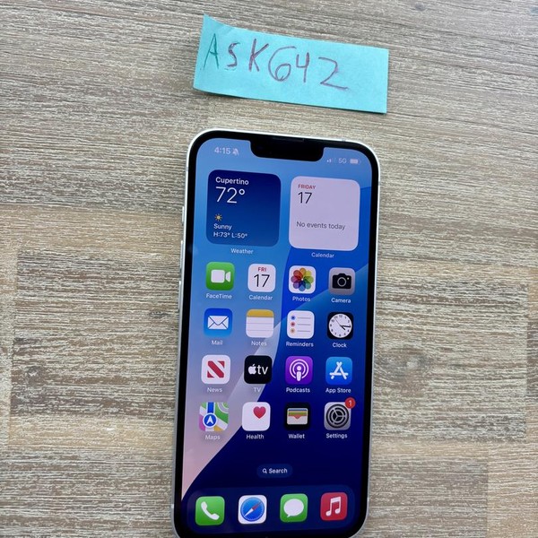 Apple iPhone 16e - Unlocked, 256 GB, White, A3212