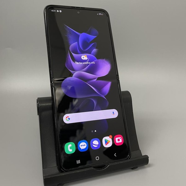 Samsung Galaxy Z Flip3 5G - Unlocked, 128 GB, Black, 8 GB, SM-F711U1