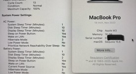 Mint
													MacBook Pro Late 2023 (M3) - 14" - Apple M3, Gray, 512 GB, 16 GB, 10-core GPU, photo 2 of 12