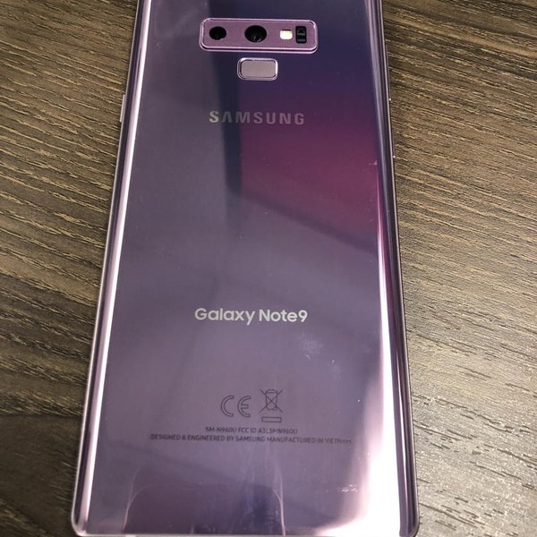 Samsung Galaxy Note 9 - Unlocked, 512 GB, Purple, 8 GB, SM-N960U1