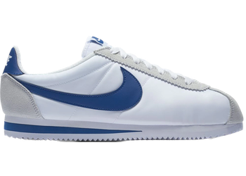 Nike Classic Cortez Nylon White Gym Blue for sale