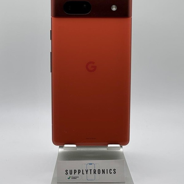 Google Pixel 7a - Unlocked, 128 GB, Coral, 8 GB, GWKK3