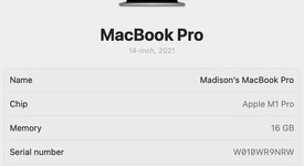 Mint
													MacBook Pro 2021 - 14" - Apple M1 Pro 8-core, Gray, 512 GB, 16 GB, photo 4 of 10