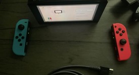 Good
													Nintendo Switch - Red & Blue, 32 GB, photo 4 of 9