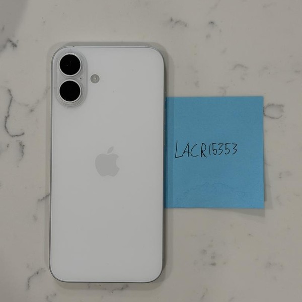 Apple iPhone 16 Plus - Unlocked, 256 GB, White, A3082