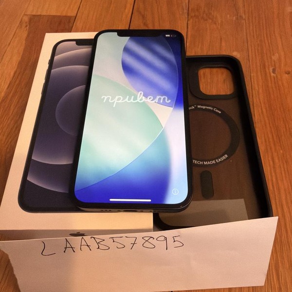 Apple iPhone 12 - Unlocked, 64 GB, Black, A2172