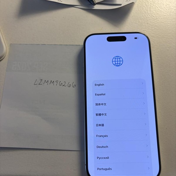 Apple iPhone 16 Pro - Unlocked, 256 GB, White, A3083