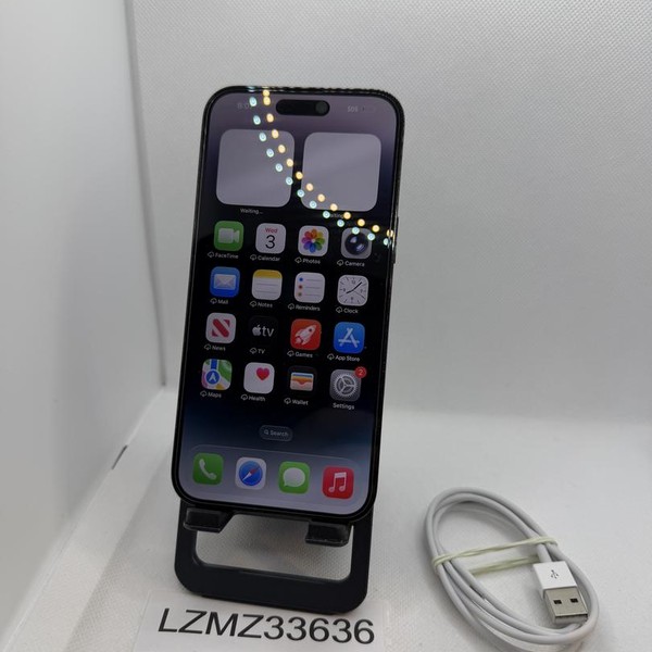 Apple iPhone 14 Pro Max - Unlocked, 128 GB, Black, A2651