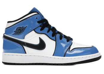 Jordan 1 Mid Signal Blue (GS) for sale
