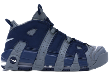 Nike Air More Uptempo Cool Grey Midnight Navy for sale