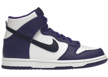 Nike Dunk High Electro Purple Midnght Navy (GS) for sale