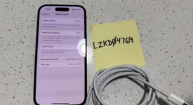 Mint
													Apple iPhone 15 - Unlocked, Black, 128 GB, A2846, photo 2 of 8