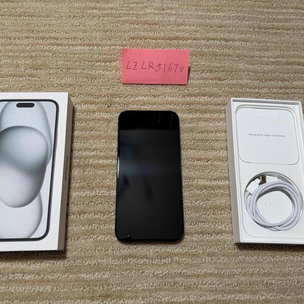 Apple iPhone 15 Plus - T-Mobile, 256 GB, Black, A2847