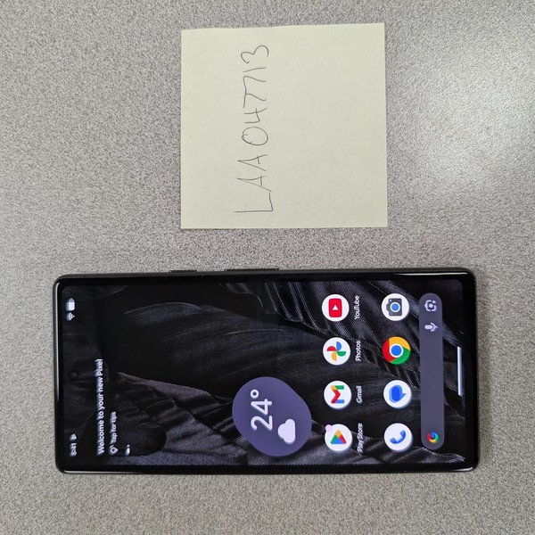 Google Pixel 7a - Unlocked, 128 GB, Charcoal, 8 GB, GWKK3