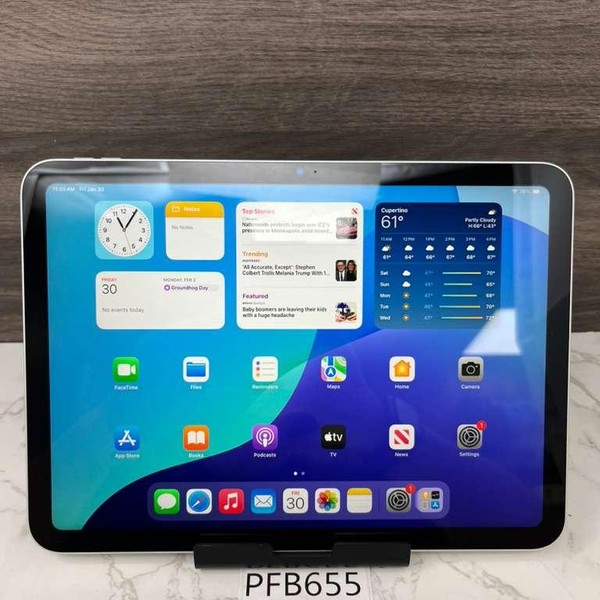 Apple iPad 10th Gen - Wi-Fi, Silver, 64 GB, A2696