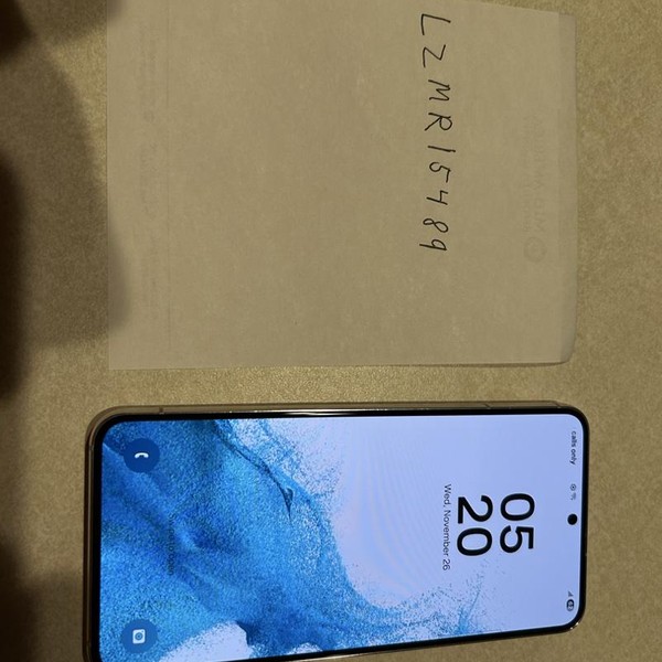 Samsung Galaxy S22 - Unlocked, 128 GB, White, 8 GB, SM-S901U1