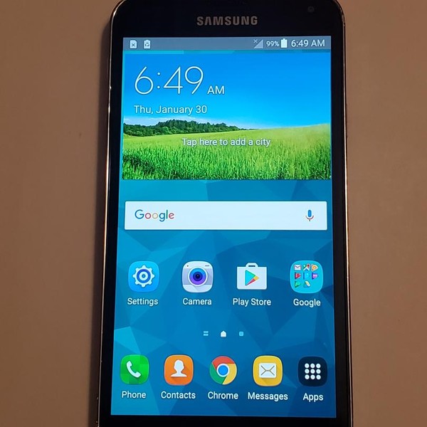 Samsung Galaxy S5 - Unlocked, Black, 16 GB, SM-G900F