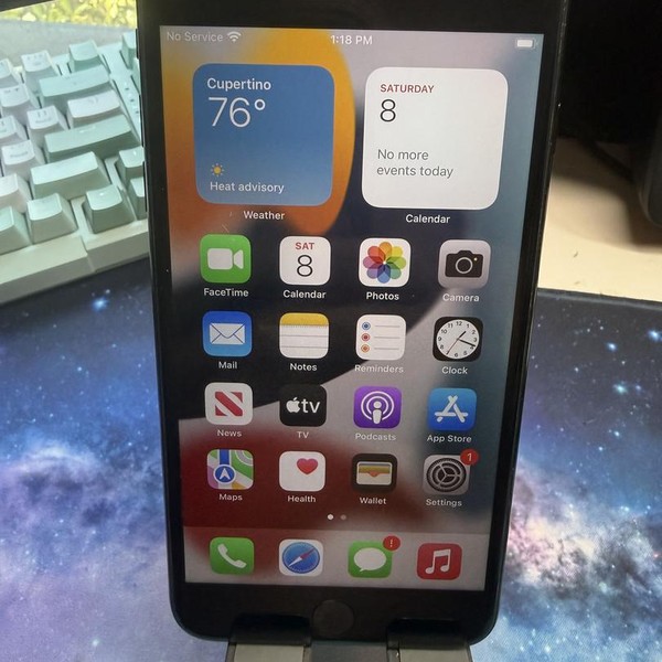 Apple iPhone 7 Plus - Unlocked, 128 GB, Jet Black, A1784, GSM