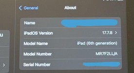 Good
													Apple iPad 6th Gen - Wi-Fi, Gray, 32 GB, A1893, photo 4 of 8