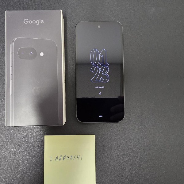 Google Pixel 9a - Unlocked, 256 GB, Obsidian, 8 GB