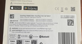 New
													Oura Ring Gen 4 - Stealth, Size 9, photo 2 of 4
