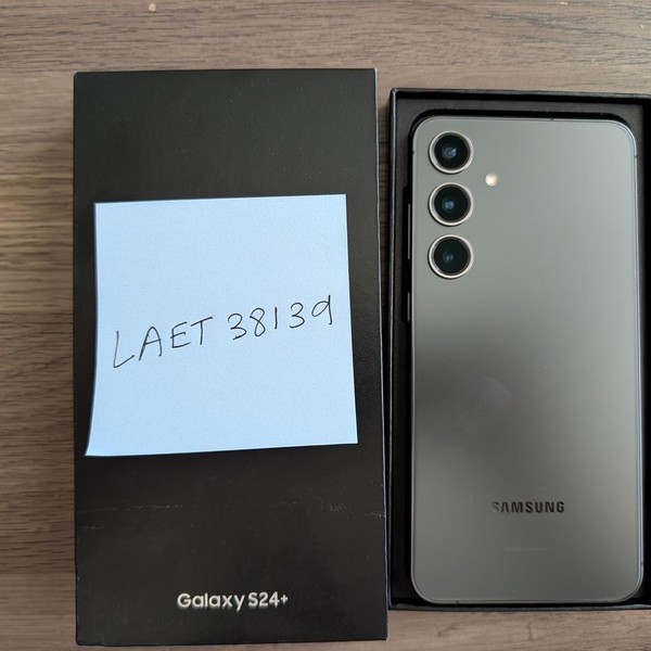 Samsung Galaxy S24 Plus - AT&T, 256 GB, Black, 12 GB, SM-S926U