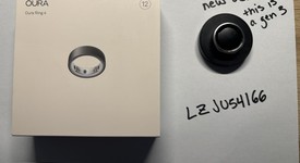 Good
													Oura Ring Gen 3 - Silver, Size 12, Horizon, photo 1 of 5