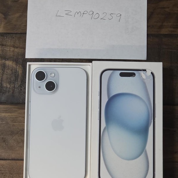 Apple iPhone 15 - Verizon, 128 GB, Blue, A2846