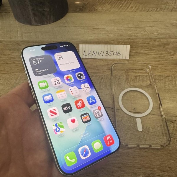 Apple iPhone 16 Pro - Unlocked, 256 GB, White, A3083