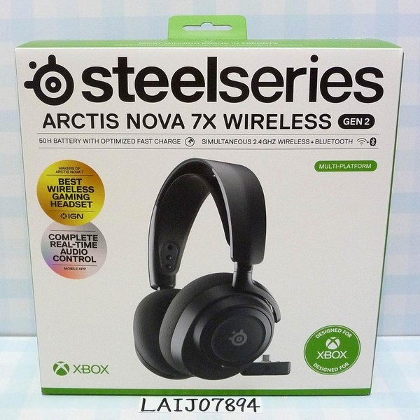SteelSeries Arctis Nova 7X - Black