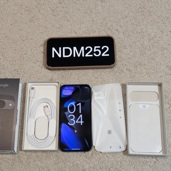 Google Pixel 9 - Unlocked, 128 GB, Obsidian, 12 GB, G2YBB