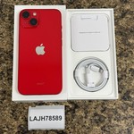 Mint Apple iPhone 14 - Unlocked, 256 GB, Red, A2649