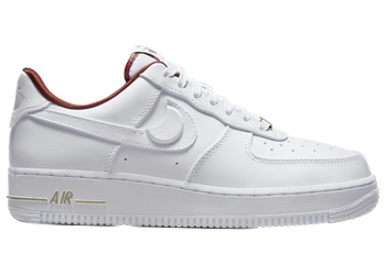 Nike Air Force 1 Low '07 SE Just Do It Summit White Team Red (Women's) for sale