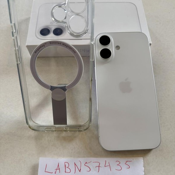 Apple iPhone 16 - Unlocked, 128 GB, White, A3081