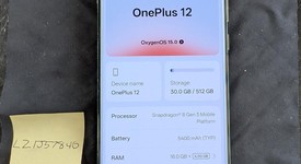 Good
													OnePlus 12 - Unlocked, Green, 512 GB, 16 GB, CPH2583, photo 1 of 7