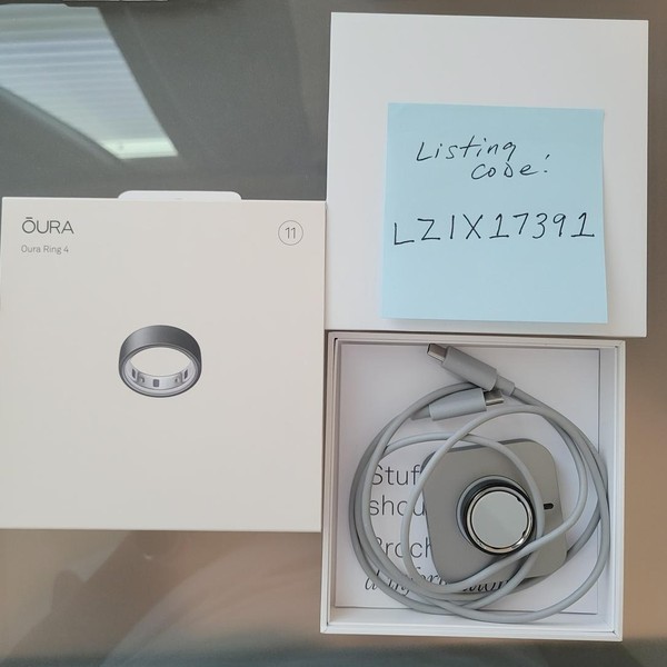 Oura Ring Gen 4 - Stealth, Size 11