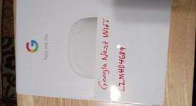 New
													Google Nest Wifi Pro 6e Mesh Router - Snow, Single, photo 3 of 4