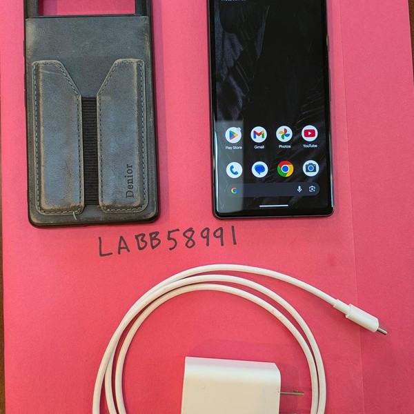 Google Pixel 7a - T-Mobile, 128 GB, Charcoal, 8 GB, GWKK3