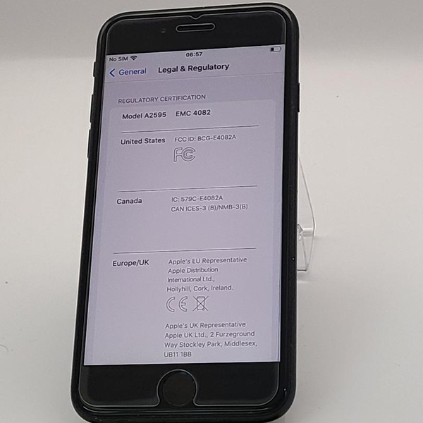 Apple iPhone SE 3rd Gen 2022 - AT&T, 64 GB, Midnight, A2595