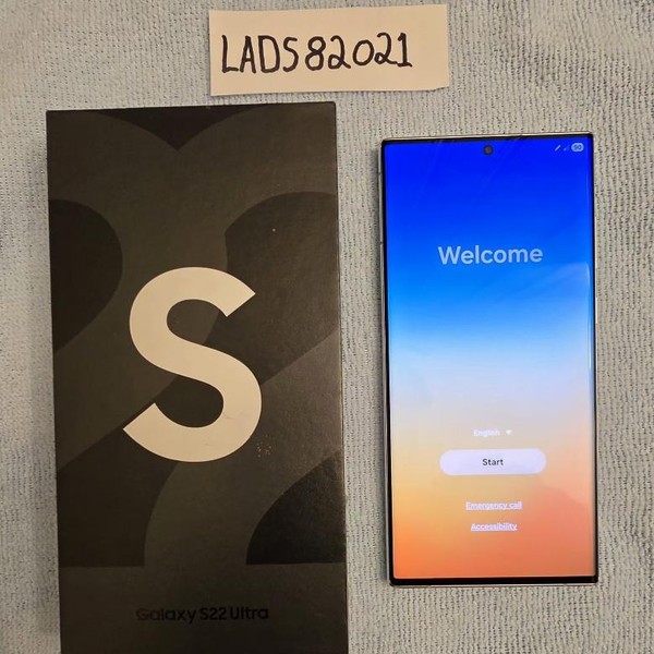 Samsung Galaxy S22 Ultra - T-Mobile, 512 GB, White, 12 GB, SM-S908U