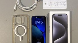 Mint
													Apple iPhone 15 Pro - Unlocked, Blue, 128 GB, A2848, photo 1 of 16