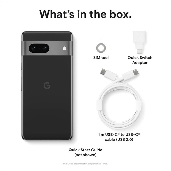Google Pixel 7 - Unlocked, 128 GB, Lemongrass, 8 GB, GVU6C, Sub-6 5G